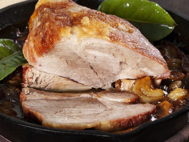 Weihnachtsbraten: Pute mit Ingwer